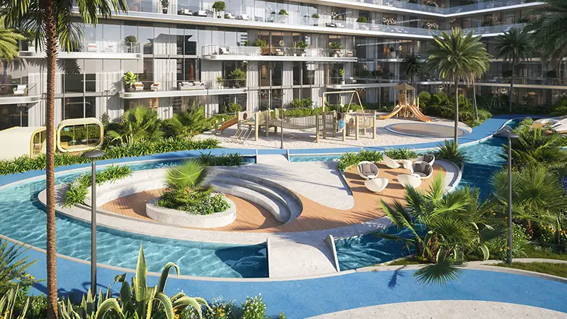 Waterfront Living Kids Playing Area